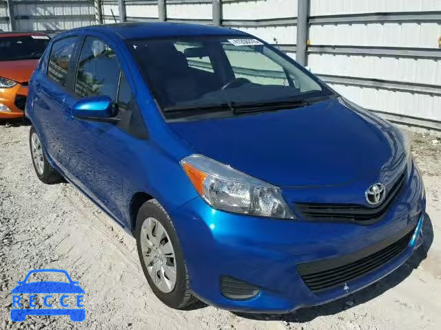 2013 TOYOTA YARIS JTDKTUD37DD558261 зображення 0