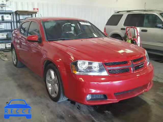 2013 DODGE AVENGER SX 1C3CDZCG6DN586182 зображення 0