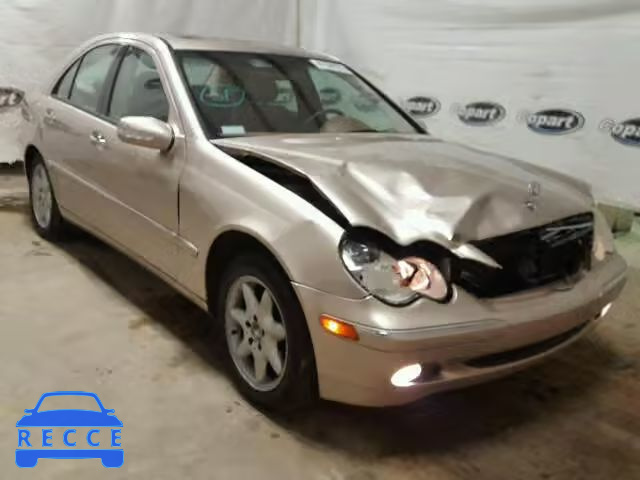 2002 MERCEDES-BENZ C240 WDBRF61J12F252872 image 0