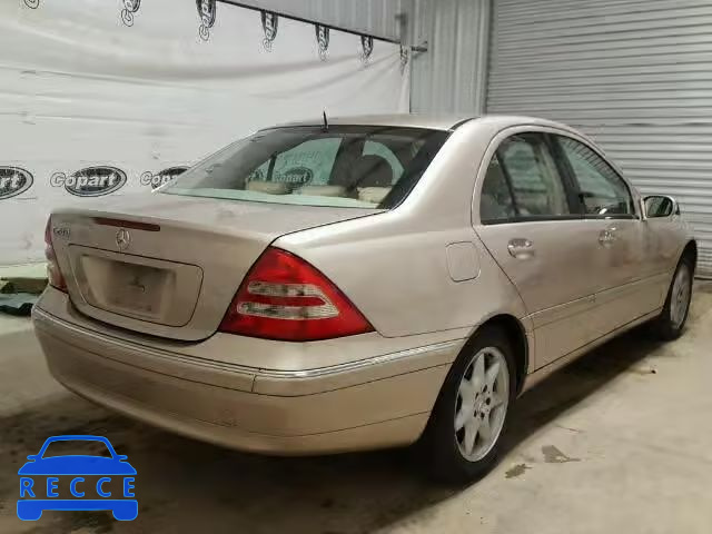 2002 MERCEDES-BENZ C240 WDBRF61J12F252872 зображення 3