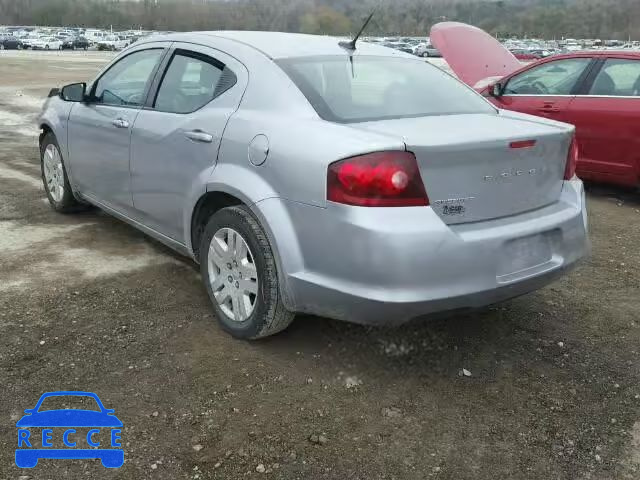 2014 DODGE AVENGER SE 1C3CDZAB2EN233639 image 2
