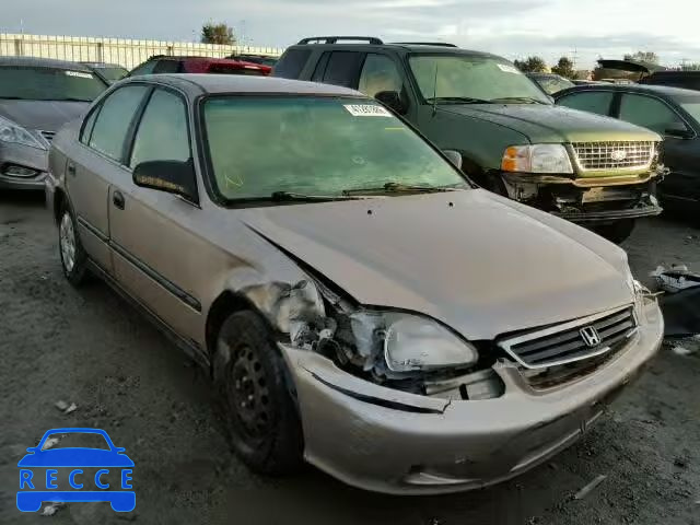 2000 HONDA CIVIC LX 1HGEJ6674YL003358 image 0