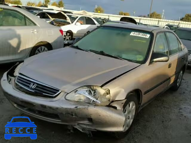 2000 HONDA CIVIC LX 1HGEJ6674YL003358 image 1