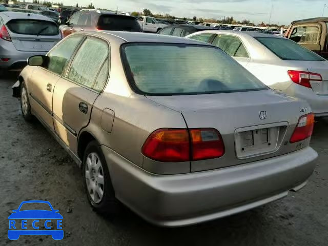 2000 HONDA CIVIC LX 1HGEJ6674YL003358 image 2