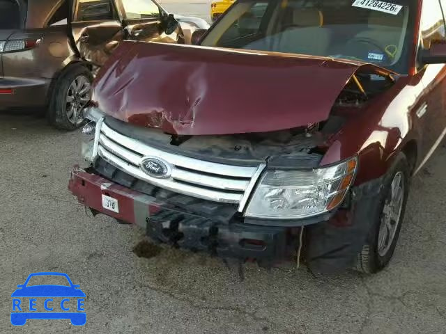 2008 FORD TAURUS SEL 1FAHP24W78G119195 зображення 9