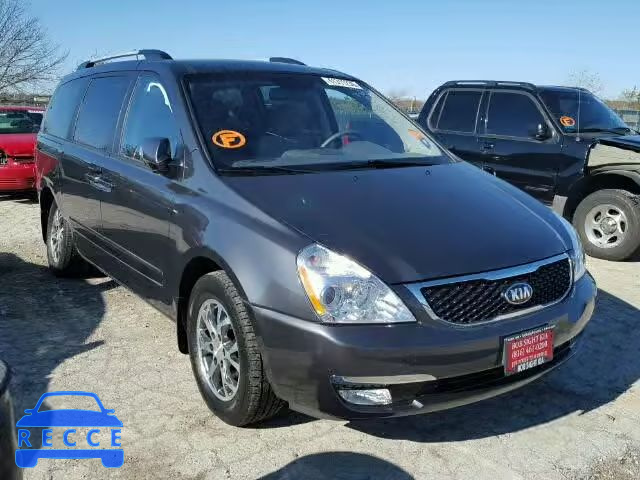 2014 KIA SEDONA LX KNDMG4C78E6587145 image 0