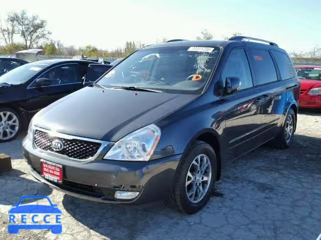 2014 KIA SEDONA LX KNDMG4C78E6587145 image 1