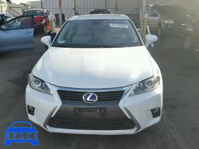 2014 LEXUS CT200H JTHKD5BH7E2181525 зображення 9