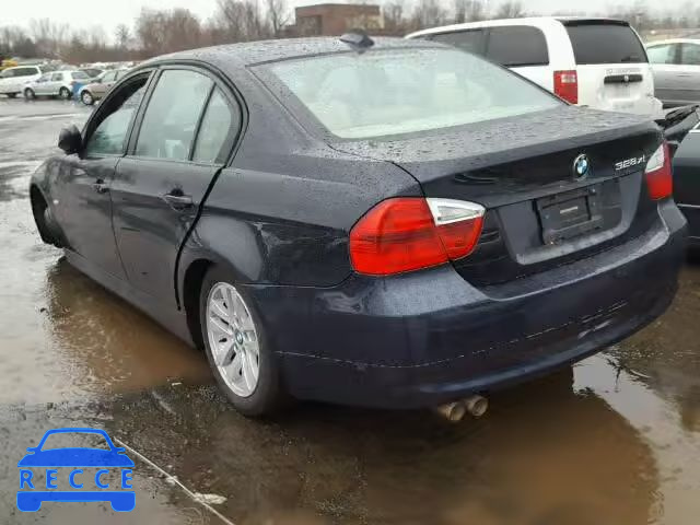 2007 BMW 328XI SULE WBAVC73567KP30469 зображення 2