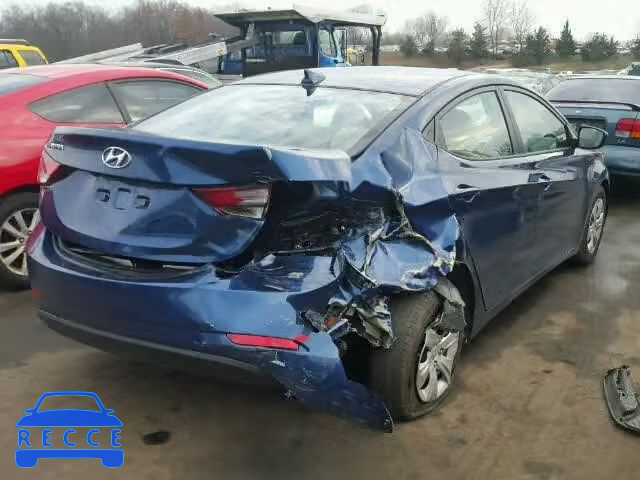 2016 HYUNDAI ELANTRA SE 5NPDH4AE3GH788250 зображення 3