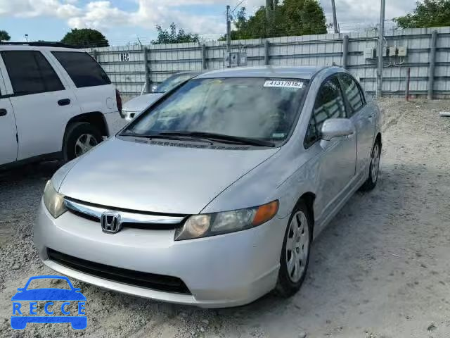 2008 HONDA CIVIC LX 2HGFA16578H349956 зображення 1