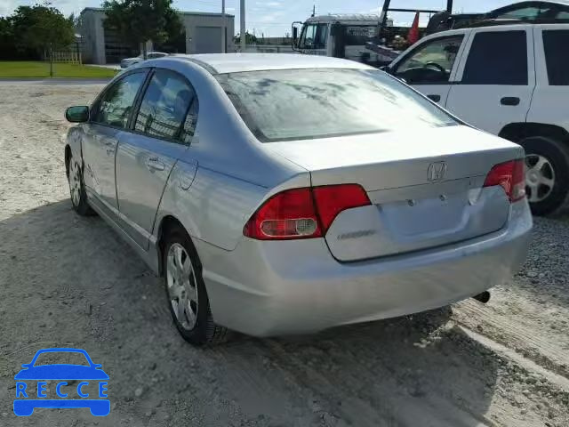 2008 HONDA CIVIC LX 2HGFA16578H349956 зображення 2