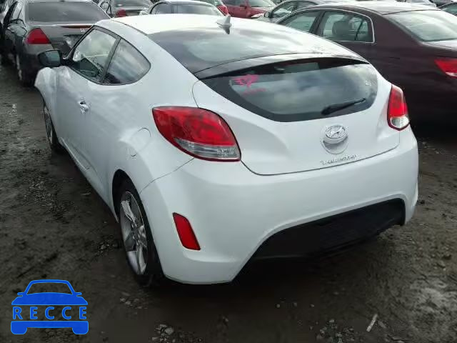 2013 HYUNDAI VELOSTER KMHTC6AD3DU096032 image 2