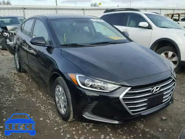 2017 HYUNDAI ELANTRA SE KMHD74LF0HU164577 зображення 0