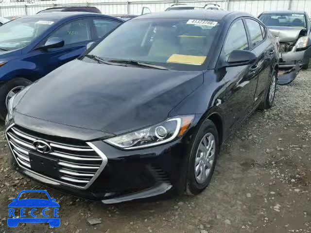 2017 HYUNDAI ELANTRA SE KMHD74LF0HU164577 зображення 1