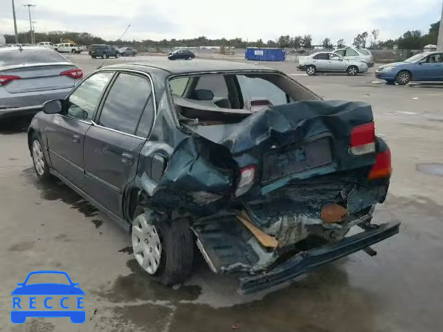 1998 HONDA CIVIC LX 1HGEJ6673WL005454 image 2