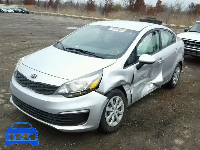 2016 KIA RIO LX KNADM4A30G6641904 image 1