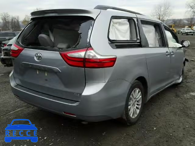 2015 TOYOTA SIENNA XLE 5TDYK3DC2FS587441 image 3