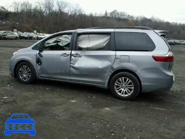 2015 TOYOTA SIENNA XLE 5TDYK3DC2FS587441 image 8