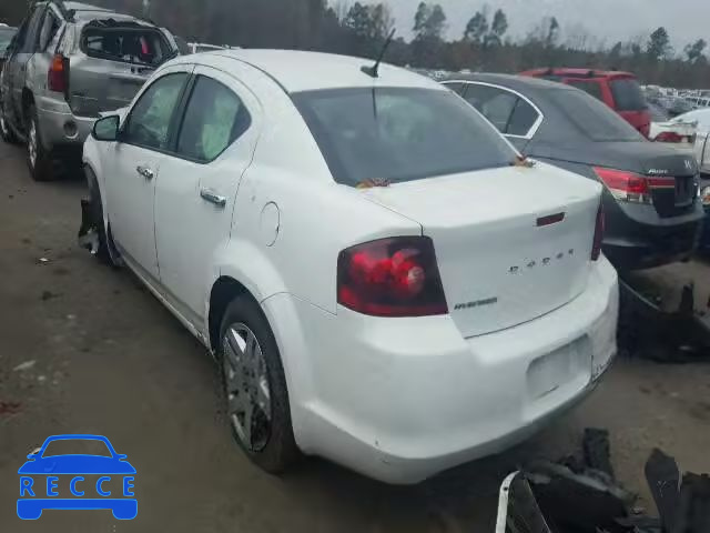 2014 DODGE AVENGER SE 1C3CDZAB2EN227565 зображення 2