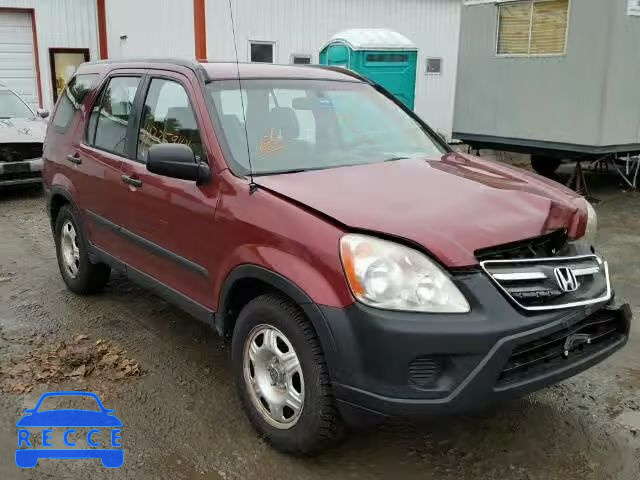 2005 HONDA CR-V LX SHSRD78525U333015 image 0