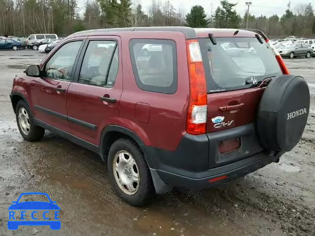 2005 HONDA CR-V LX SHSRD78525U333015 image 2