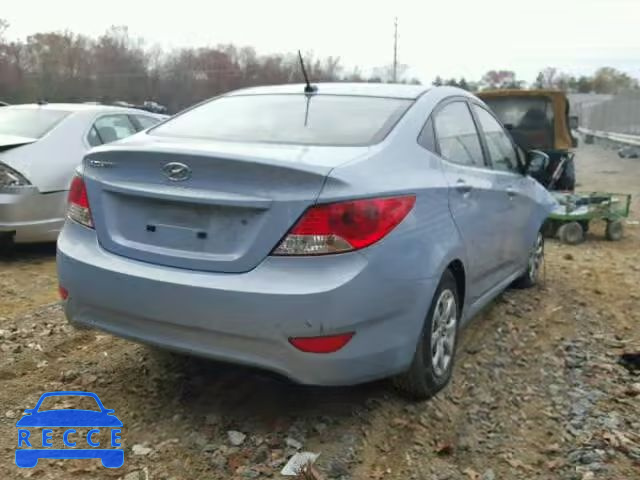 2013 HYUNDAI ACCENT GLS KMHCT4AE5DU515611 image 3