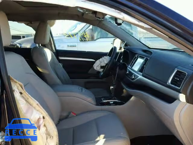 2014 TOYOTA HIGHLANDER 5TDJKRFH2ES044599 image 4