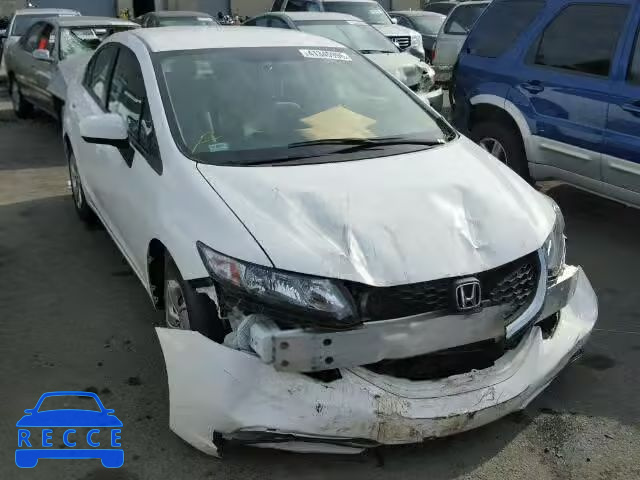 2014 HONDA CIVIC LX 19XFB2F5XEE254574 зображення 0