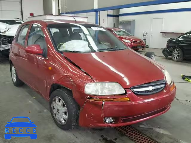 2004 CHEVROLET AVEO LS KL1TJ62634B173902 image 0