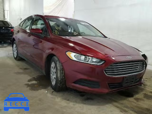2014 FORD FUSION S 1FA6P0G7XE5390842 зображення 0
