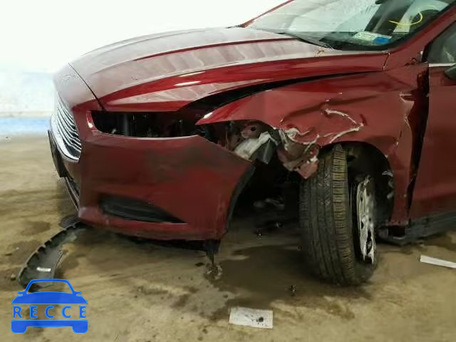 2014 FORD FUSION S 1FA6P0G7XE5390842 зображення 9