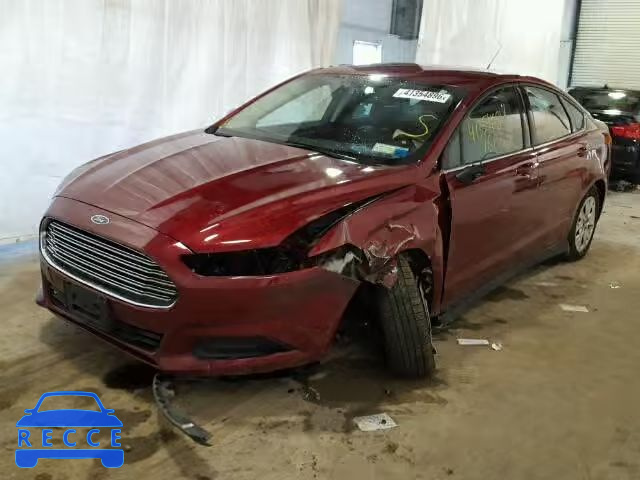 2014 FORD FUSION S 1FA6P0G7XE5390842 зображення 1