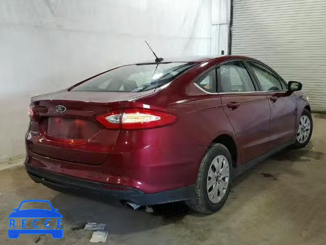 2014 FORD FUSION S 1FA6P0G7XE5390842 зображення 3