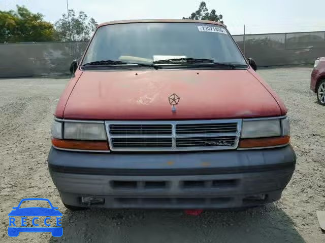 1994 PLYMOUTH VOYAGER SE 2P4GH45R7RR592565 image 9