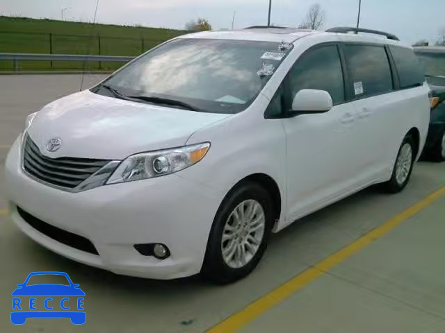 2013 TOYOTA SIENNA XLE 5TDYK3DC8DS356489 зображення 0