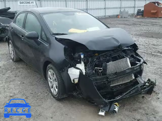 2014 KIA RIO LX KNADM5A31E6933595 image 0