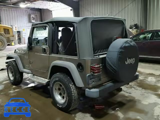 2005 JEEP WRANGLER X 1J4FA39S65P325628 Bild 2