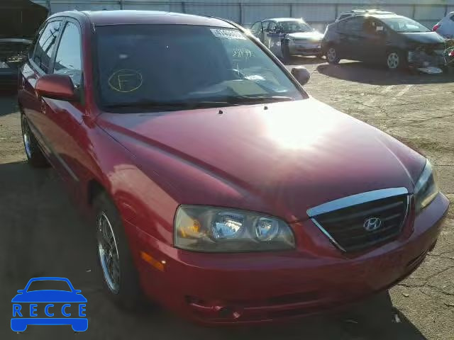 2006 HYUNDAI ELANTRA GL KMHDN56D66U188496 image 0