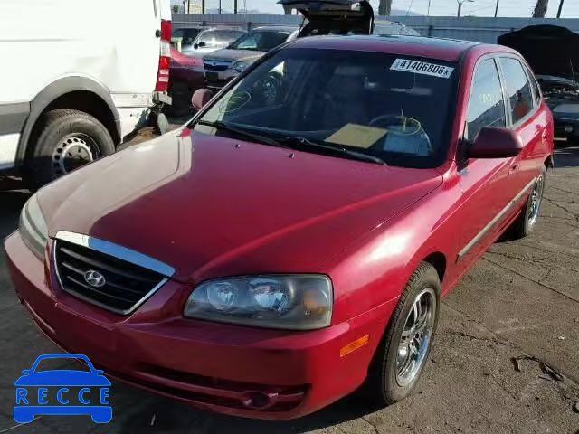2006 HYUNDAI ELANTRA GL KMHDN56D66U188496 image 1