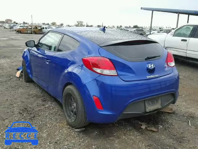 2014 HYUNDAI VELOSTER KMHTC6AD7EU217422 image 2