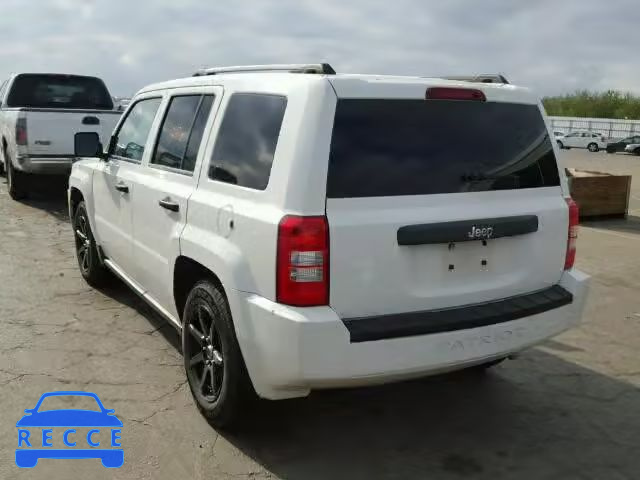 2009 JEEP PATRIOT SP 1J4FT28B89D159576 image 2