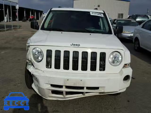 2009 JEEP PATRIOT SP 1J4FT28B89D159576 image 8