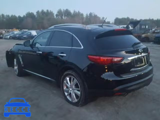 2014 INFINITI QX70 JN8CS1MW1EM410015 image 2