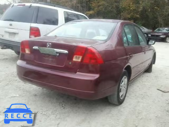 2002 HONDA CIVIC LX 1HGES15532L014469 image 3