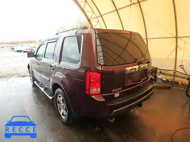 2011 HONDA PILOT TOUR 5FNYF4H90BB095742 image 2