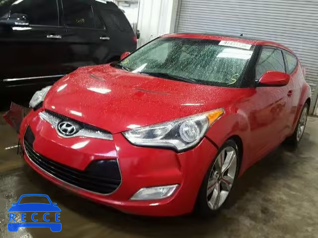 2013 HYUNDAI VELOSTER KMHTC6AD1DU124068 image 1