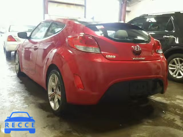 2013 HYUNDAI VELOSTER KMHTC6AD1DU124068 image 2