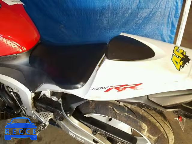 2012 HONDA CBR600RR JH2PC4048CK500956 image 5