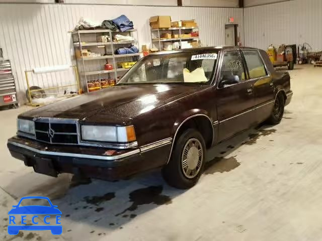 1991 DODGE DYNASTY 1B3XC46R9MD220241 Bild 1